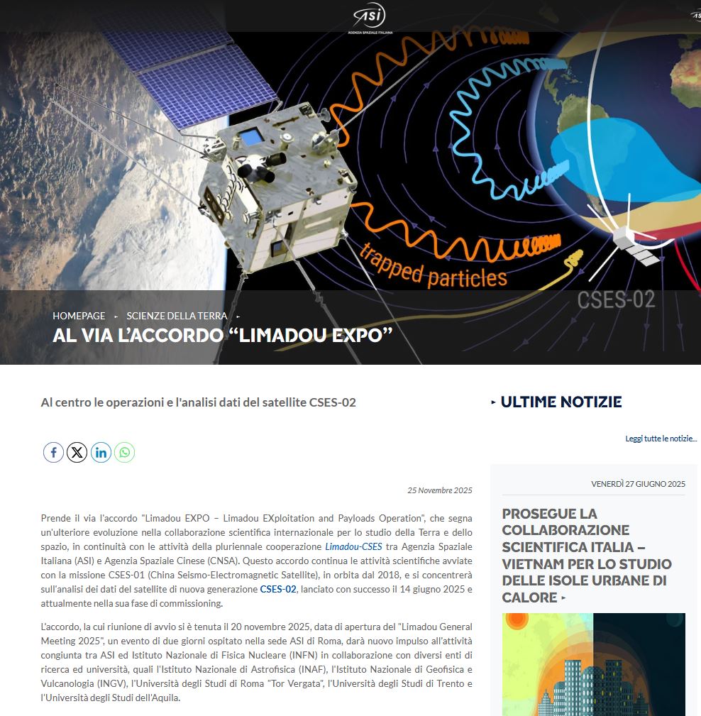 Al via l’accordo “Limadou EXPO”