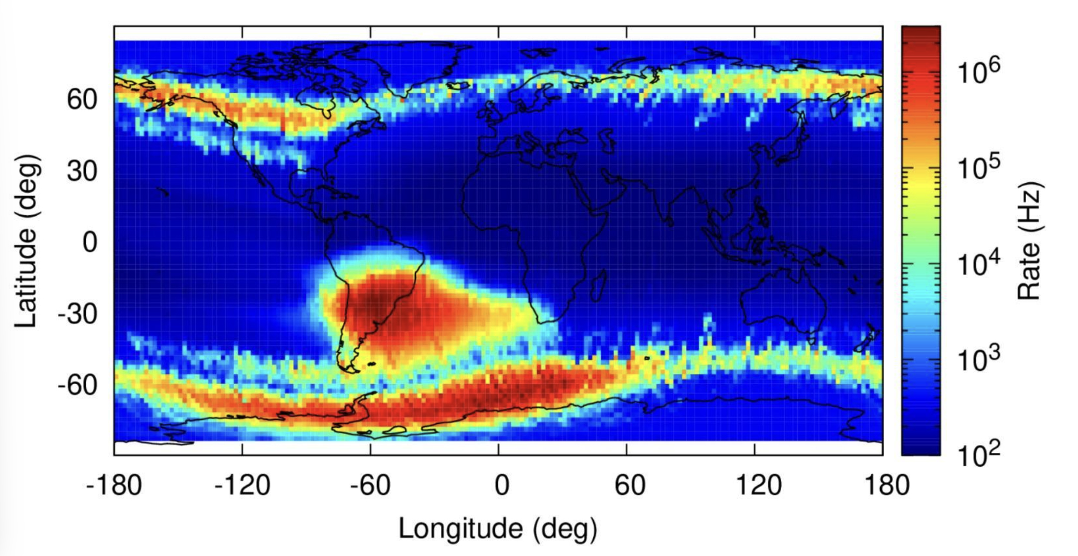 The South Atlantic Anomaly through the eyes of HEPD-02